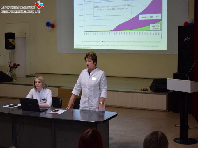 Общегородская конференция по ВИЧ в ВОКБ2 Общегородская конференция по ВИЧ в ВОКБ2.